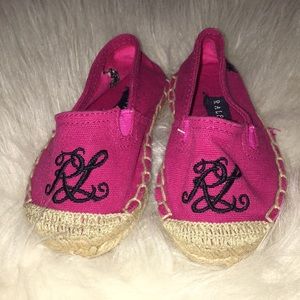 Ralph Lauren Baby Girl Flat Shoes Size 4